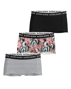 Bjorn Borg Meisjes Minishorts 3Pack CORE MP001