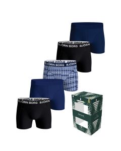 Bjorn Borg Heren Boxershort 5Pack Cotton Stretch Holiday MP001