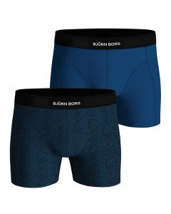 Bjorn Borg Heren Boxershorts 2Pack Premium Cotton Stretch MP001
