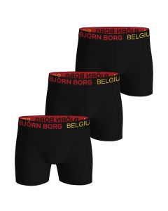 Bjorn Borg Heren Boxershorts Cotton Stretch 3pack Zwart