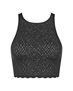 Sloggi Zero Feel Bliss Crop Top Zwart