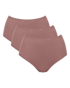 Sloggi GO Daily Cotton Highwaist 3Pack Cacao