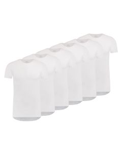 MWTS Heren T-shirt ronde hals Slim fit 3+3 6-Pack