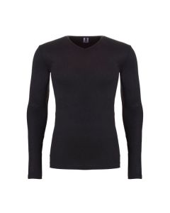 Ten Cate Heren Thermo V-Shirt Longsleeve Zwart