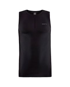 Craft Heren Sport Mouwloos Shirt ADV Cool Intensity SL Zwart