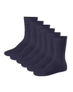 Gino Santi Relax Cotton Sokken Navy 3+3 6pack