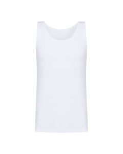 MEY Heren Tanktop Muskel Shirt Comfort Cotton Wit 35005