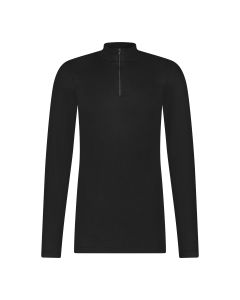 Ten Cate Heren Thermo Shirt Zipper Longsleeve Zwart
