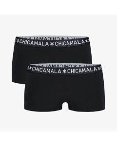 MuchachoMalo BASIC Short Zwart 2Pack Dames Ondergoed