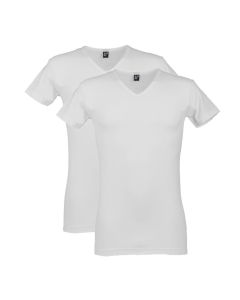 Alan Red V-Shirt Oklahoma 2Pack Wit