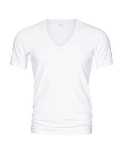 MEY Heren V-neck Wit Dry Cotton Het Eronderhemd Business Shirt 46038