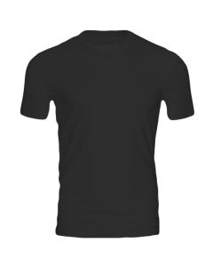 MEY Heren Olympic T-Shirt Crew Neck Zwart Dry Cotton 46003