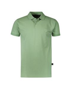 Gino Santi Heren Polo Pique Light Green