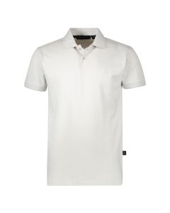 Gino Santi Heren Polo Pique Light Grey