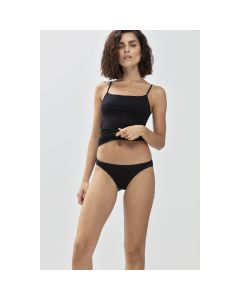 MEY Dames Mini-Slip zwart SERIE ORGANIC 29815