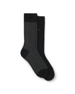 Hugo Boss Dames en Heren Minipattern Sokken 3Pack 001