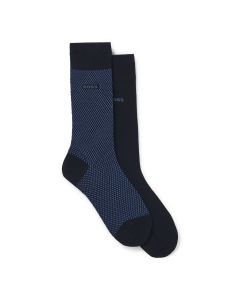 Hugo Boss Dames en Heren Minipattern Sokken 3Pack 401