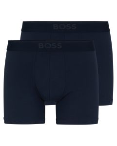 Hugo Boss Heren Boxershorts 2Pack Ultrasoft Dark Blue