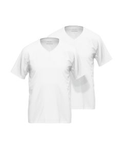 CeCeBa Heren V-Shirt Nevada 2Pack Wit