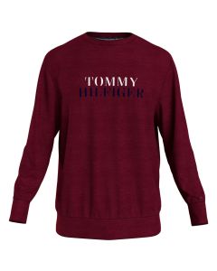 Tommy Hilfiger Ondergoed Track Top Red Letters