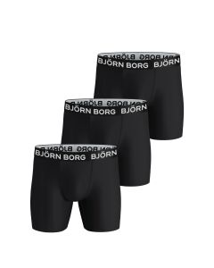 Bjorn Borg Heren Boxershort 3Pack Performance Black MP001