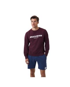 Bjorn Borg Heren Sthml Crew Sweater Winetasting Red RD006