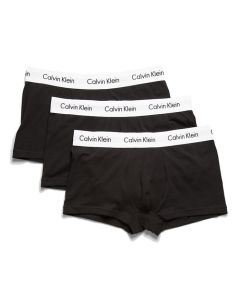 Calvin Klein Ondergoed Black 3 pak low rise trunk