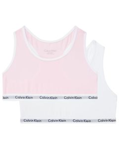 Calvin Klein Intense Power Bralette 2Pack White Romantic Pink