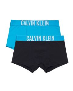 Calvin Klein jongens boxershorts 2pack Hawaiian Ocean / Black