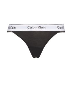 Calvin Klein dames Modern Cotton string kant zwart