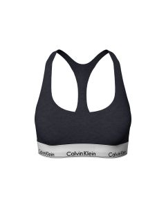 Calvin Klein Modern Cotton Unlined Bralette Black Melee 5GA