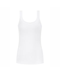 MEY Dames Top Modal Lace Wit 1110071