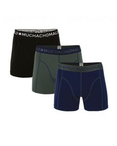 MuchachoMalo Deep Solid 186 3Pack Jongens Boxershorts