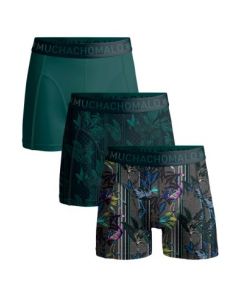 MuchachoMalo Heren Boxershorts 3Pack Flamingo