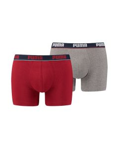 Puma heren 2pack basic Bordeaux Grey