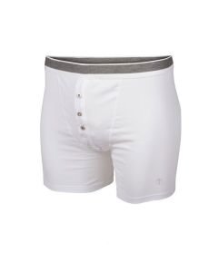 Schiesser heren Retro-Rib short wit