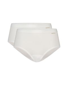 Ten Cate Dames Basics Midi 2Pack Wit