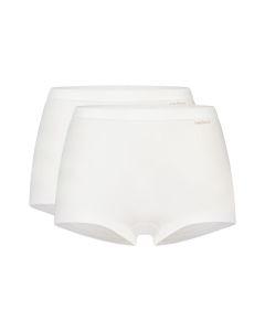 Ten Cate Dames Basics Shorts 2Pack Wit