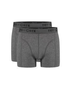 Ten Cate Heren Basics Shorts Cotton Stretch 2Pack Antraciet Melee