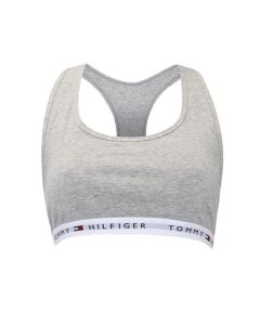Tommy Hilfiger Iconic cotton bralette grijs