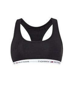 Tommy Hilfiger Iconic cotton bralette zwart