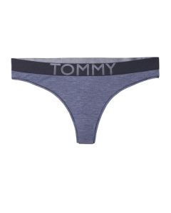 Tommy Hilfiger dames super soft string blauw