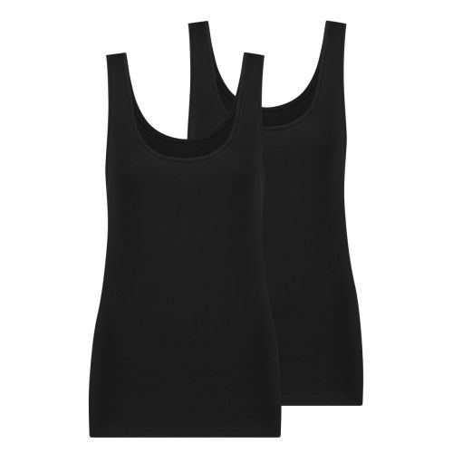 MWTS Dames Hemd zwart 2-Pack