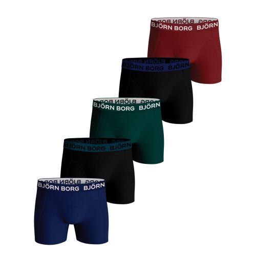 Bjorn Borg Boxershorts Jongens CORE 5Pack Winter Mix MP001