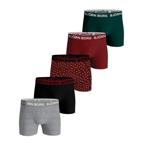 Bjorn Borg Boxershorts Jongens CORE 5Pack Red Dots MP001