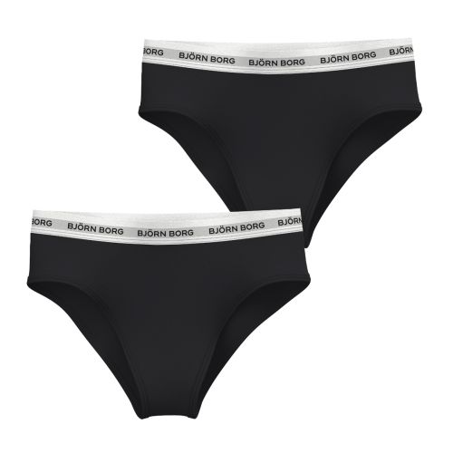 Bjorn Borg Dames Minishorts 2Pack CORE LOGO Zwart MP002