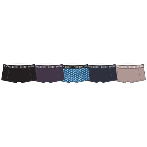 Bjorn Borg Meisjes 5Pack BB CORE Minishorts MP002