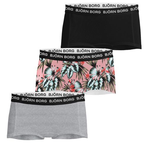Bjorn Borg Meisjes Minishorts 3Pack CORE MP001