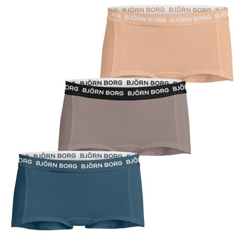 Bjorn Borg Meisjes Minishorts 3Pack CORE MP002