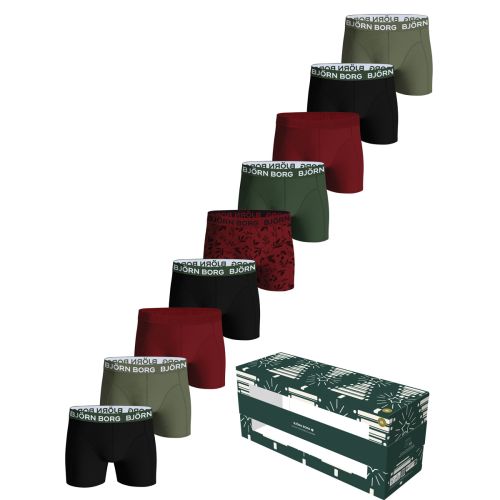 Bjorn Borg Heren Boxershort 9Pack Cotton Stretch Holiday MP001